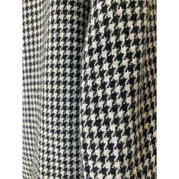 Vintage Dumas wool houndstooth black and white blazer - Picture 9 of 9